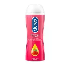 DUREX 2IN1 GLEITGEL ZUR MASSAGE GUARANA 200ML