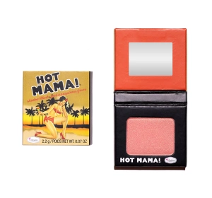 THE BALM HOT MAMA TRAVEL SIZE LIDSCHATTEN UND ROUGE 3G