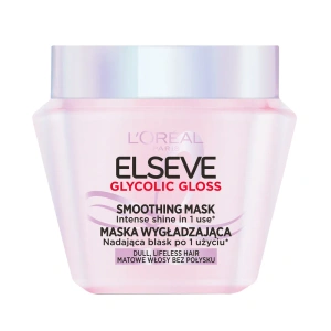 L’Oréal Paris Elseve Glycolic Gloss – glättende Haarmaske für stumpfes, glanzloses Haar, 300 ml