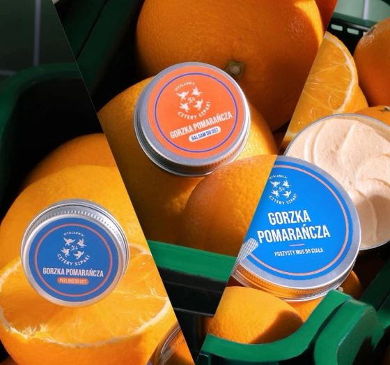 Mydlarnia Cztery Szpaki Geschenkset Naturkosmetik Geschenkset Naturkosmetik Lippenbalsam 15 ml + Lippenpeeling 15 ml + Körpermousse 300 ml