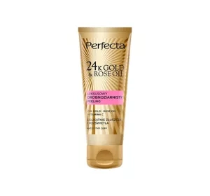 Perfecta 24K Gold & Rose Oil Luxuriöses feinkörniges Gesichtspeeling 75g