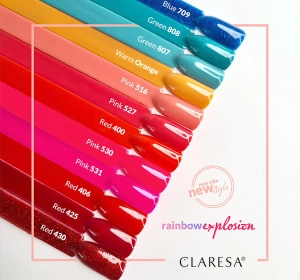 Claresa UV/LED-Hybridnagellack Red 406 5 g