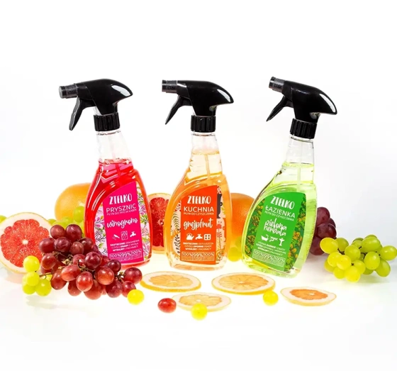 Kliknij na zdjęcie, aby je powiększyć ZIELKO REINIGER FÜR DUSCHKABINEN WEINTRAUBE 500ML