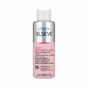 L'Oréal Paris Elseve Glycolic Gloss 5-Minuten-Laminierungsbehandlung für stumpfes und sprödes Haar 200 ml