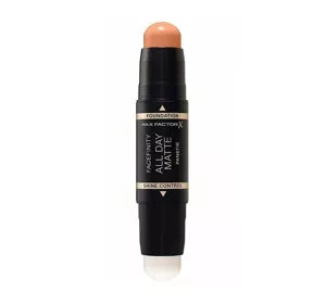 MAX FACTOR FACEFINITY ALL DAY MATTE PANSTIK 2IN1 STIFT-FOUNDATION UND BASIS 78 WARM HONEY 11G