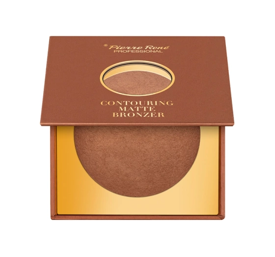 Kliknij na zdjęcie, aby je powiększyć PIERRE RENE CONTOURING MATTE BRONZER BRÄUNUNGSPUDER 10G