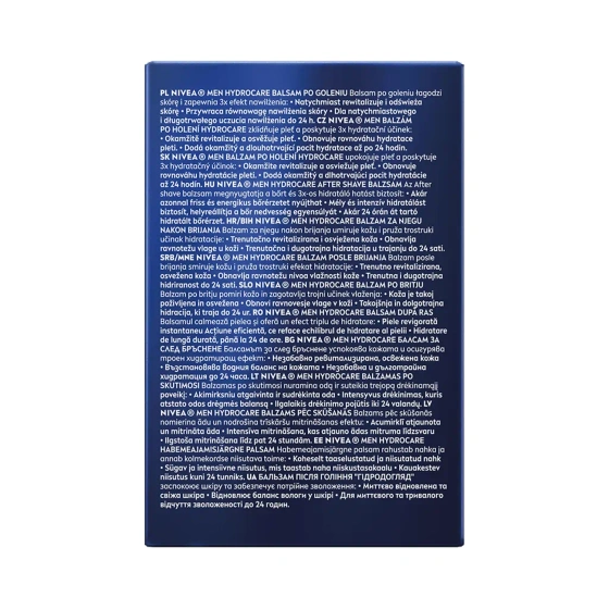 Kliknij na zdjęcie, aby je powiększyć NIVEA MEN Hydrocare After Shave Balsam 100 ml