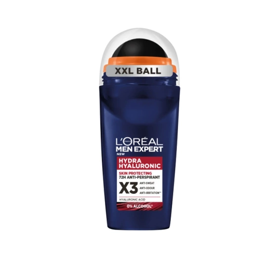 L'Oréal Paris Men Expert Hydra Hyaluronic X3 Roll-On Antitranspirant 50 ml