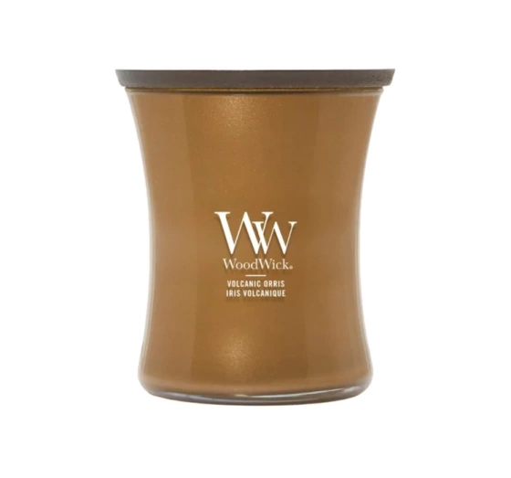 Kliknij na zdjęcie, aby je powiększyć Woodwick Medium Jar Candle Duftkerze Volcanic Orris 275 g