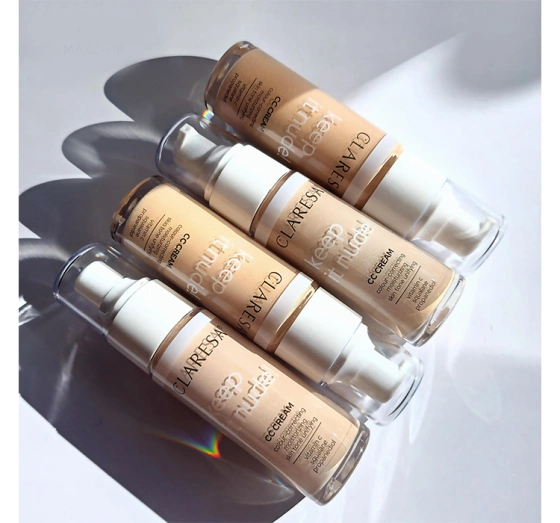 Kliknij na zdjęcie, aby je powiększyć CLARESA KEEP IT NUDE TÖNUNGSCREME CC 104 NUDE