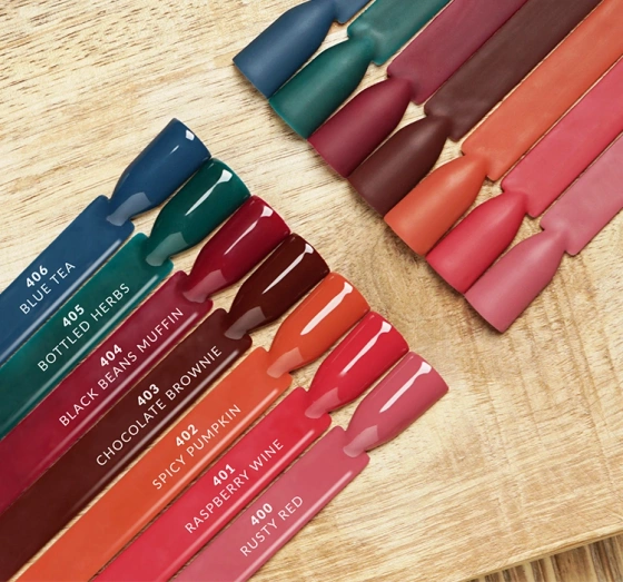 SEMILAC TASTES OF FALL HYBRIDLACK UV 400 RUSTY RED 7ML