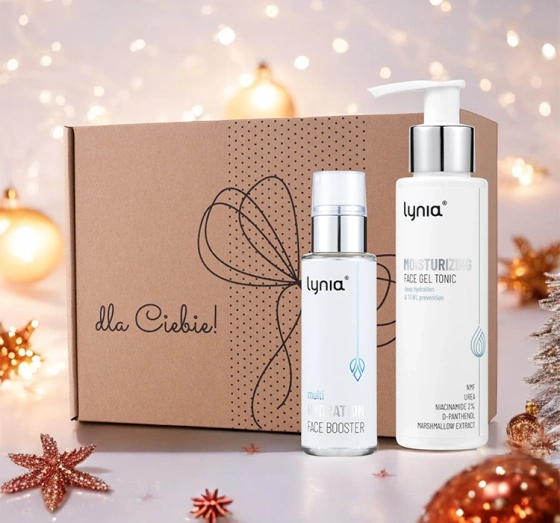 Lynia Gesichtspflegeset Feuchtigkeitsbooster + Feuchtigkeitsgel Tonic