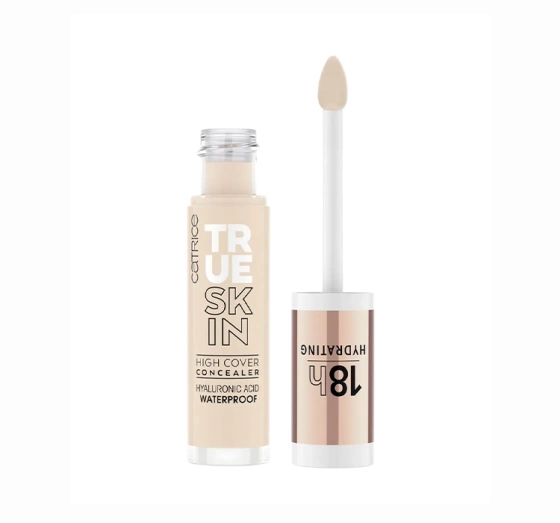 Kliknij na zdjęcie, aby je powiększyć Catrice True Skin High Cover Wasserfester Concealer mit Applikator 002 Neutral Ivory 4,5ml