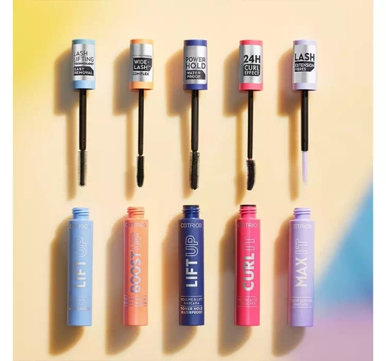 Kliknij na zdjęcie, aby je powiększyć CATRICE LIFT UP VOLUME & LIFT MASCARA WASSERFESTE VERDICKENDE WIMPERNTUSCHE 010 DEEP BLACK 11ML