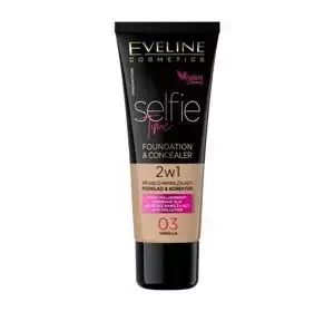 EVELINE SELFIE TIME FOUNDATION UND CONCEALER 03 VANILLA 30ML