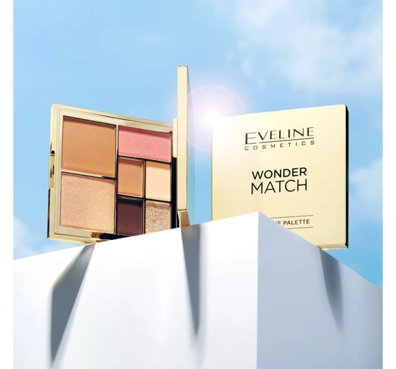 Kliknij na zdjęcie, aby je powiększyć Eveline Wonder Match Make-up Palette 14g