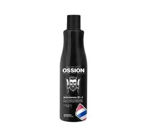 MORFOSE OSSION PREMIUM BARBER LINE 2IN1 SHAMPOO FÜR HAARE UND BART 500ML