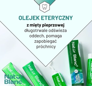 Sylveco Natur Blanc Erfrischende Zahnpasta Arctic Mint 100ml