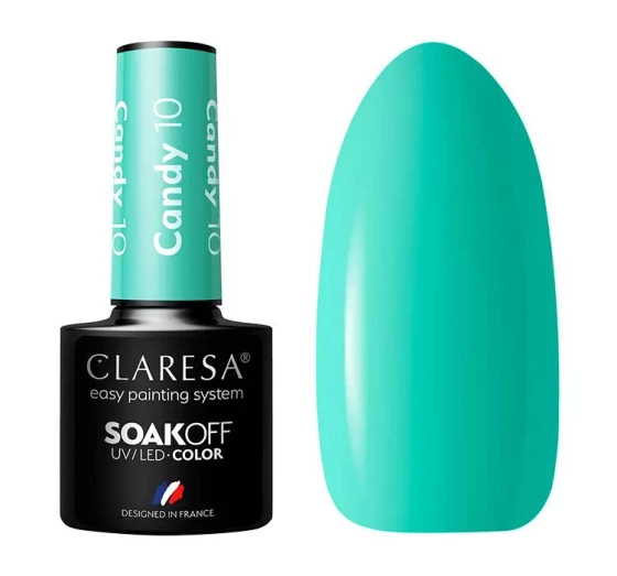 CLARESA SOAK OFF HYBRIDLACK CANDY 10 5ML