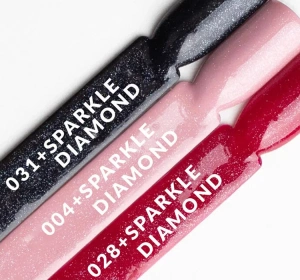 Semilac Top No Wipe Sparkle Diamond Glänzender No-Wipe Top Coat für UV-Lacke 7 ml