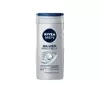 NIVEA MEN Silver Protect 3-in-1-Duschgel für Männer, 250 ml