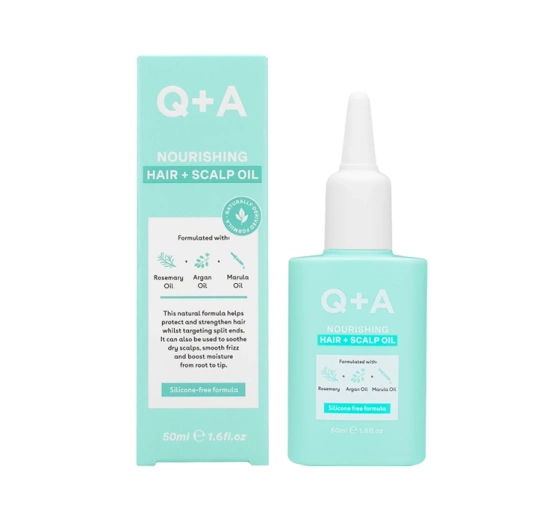 Q+A Pflegendes Haar- und Kopfhautöl 50 ml