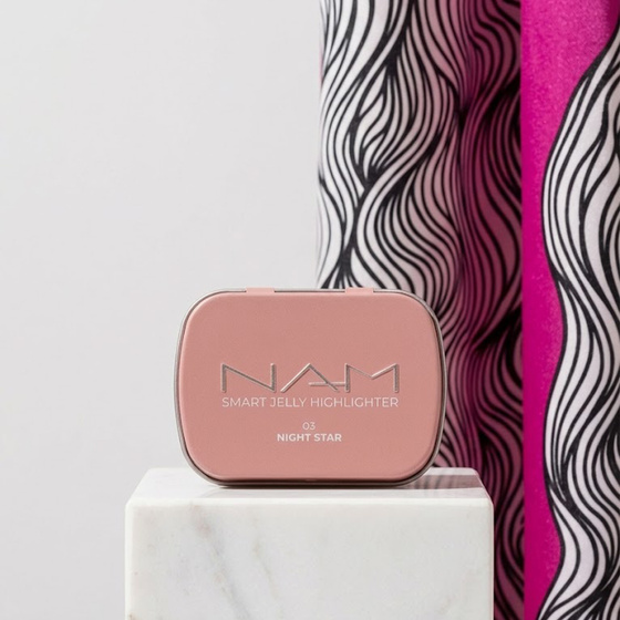 NAM Smart Jelly Highlighter – Gesichts-Highlighter in Gel-Formel 03 Night Star 10 g