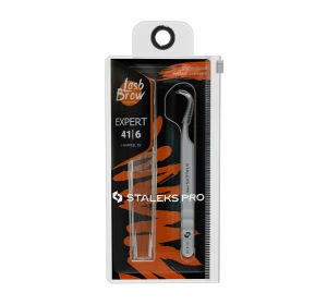 Staleks Pro Expert Lash Brow Professionelle Wimpernpinzette TE-41/6