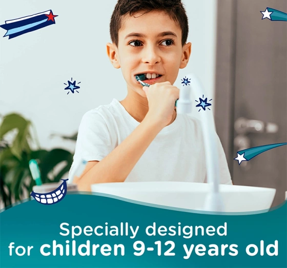 Kliknij na zdjęcie, aby je powiększyć Aquafresh Advance Zahnbürste für Kinder im Alter von 9–12 Jahren, Soft