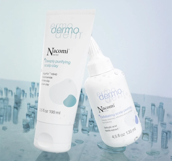 Nacomi Next Level Dermo Reinigendes Peeling für die Kopfhaut 135 ml