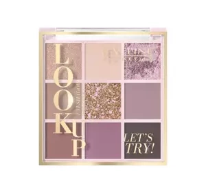 Eveline Look Up Eyeshadow Palette Lidschattenpalette Let's Try 10.8g Lidschatten-Palette