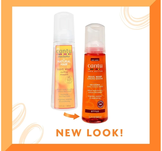 CANTU NATURAL HAIR WAVE WHIP STYLINGSCHAUM 248ML