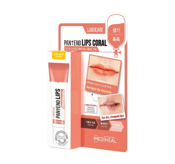 Mediheal Labocare Pantenolips Healssence Beruhigender Lippenbalsam Sheabutter und Arganöl 10ml