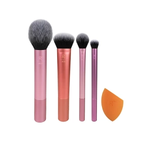 Real Techniques Everyday Essentials Set Schminkpinsel + Schwamm