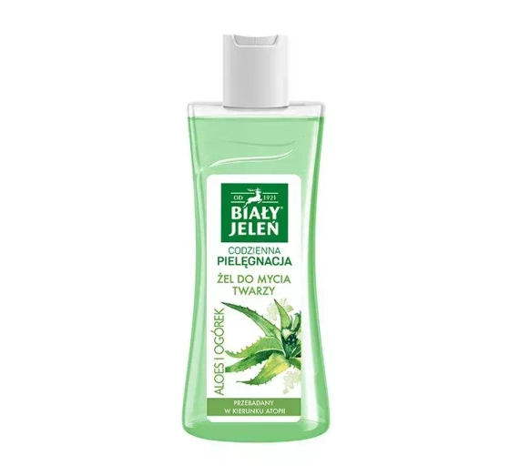 BIAŁY JELEŃ WASCHGEL FÜRS GESICHT ALOE UND GURKE 265ML