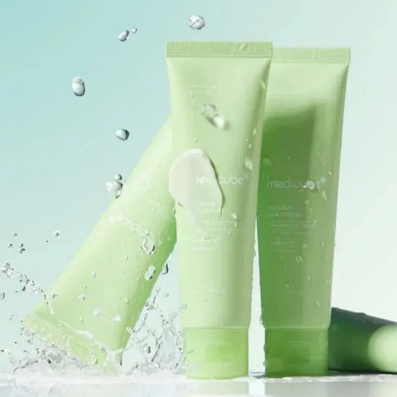 Kliknij na zdjęcie, aby je powiększyć Medicube Exosome Cica Cream – beruhigende Gesichtscreme mit Exosomen aus der asiatischen Centella asiatica, 50 ml
