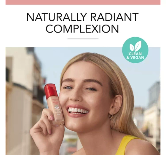 BOURJOIS HEALTHY MIX CLEAN FOUNDATION 52W VANILLA 30ML