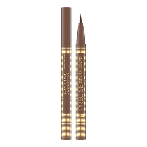 Eveline Cosmetics Precise Brush Liner – Präzisions-Eyeliner „Rich Chocolate“, 1 ml