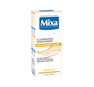 MIXA NIACYNAMIDE GLOW AUFHELLENDE GESICHTSCREME 50ML