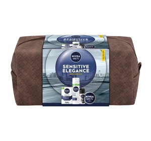 NIVEA MEN Sensitive Elegance Geschenkset mit Pflegeprodukten für Männer