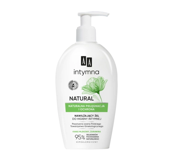 AA INTYMNA NATURAL FEUCHTIGKEITSGEL ZUR INTIMPFLEGE 300ML