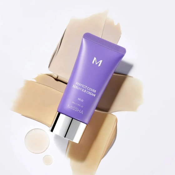 Missha M Perfect Cover Serum BB Cream SPF50+ PA++++ BB-Creme mit Serum 23 Natural Beige 20 ml