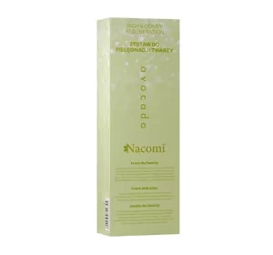 Nacomi Rich & Comfy Regeneration Avocado Kosmetikset für Gesichtspflege Creme + Augencreme + Maske