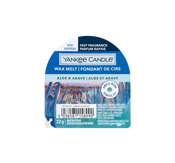 Yankee Candle Wax Melt Duftwachs Aloe & Agave 22g