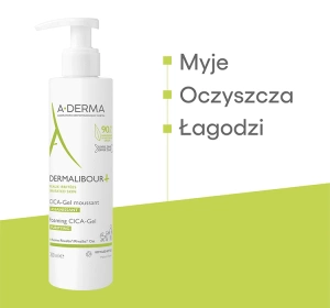 A-Derma Dermalibour+ CICA-Gesichts- und Körperwaschgel 200ml