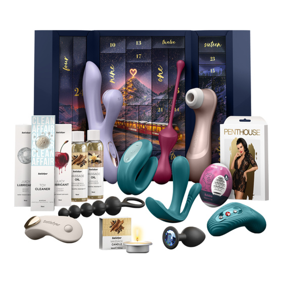 Kliknij na zdjęcie, aby je powiększyć Satisfyer Premium Love Express Adventskalender mit Erotik-Gadgets