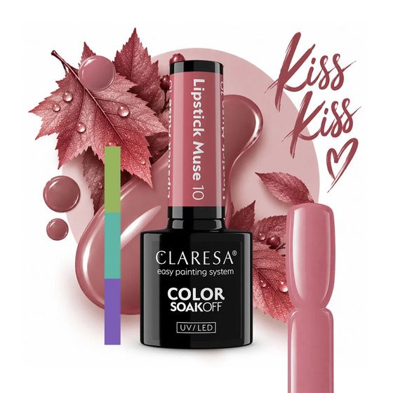 Claresa Hybrid-Nagellack „Lipstick Muse 10“, 5 g