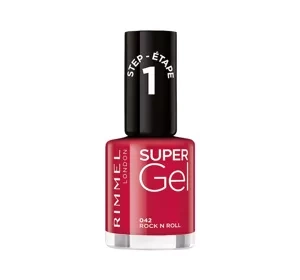 RIMMEL SUPER GEL GEL-NAGELLACK 042 ROCK N ROLL 12 ML