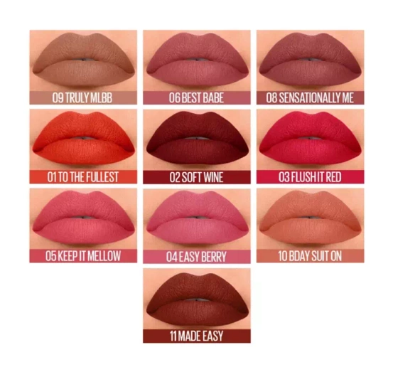 MAYBELLINE SENSATIONAL LIQUID MATTE LIPPENSTIFT 11 MADE EASY 7ML