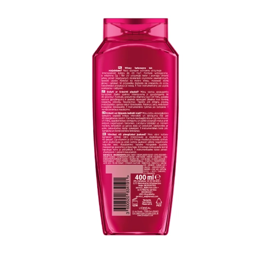 L'Oréal Paris Elseve Color Vive Shampoo für coloriertes Haar 400 ml